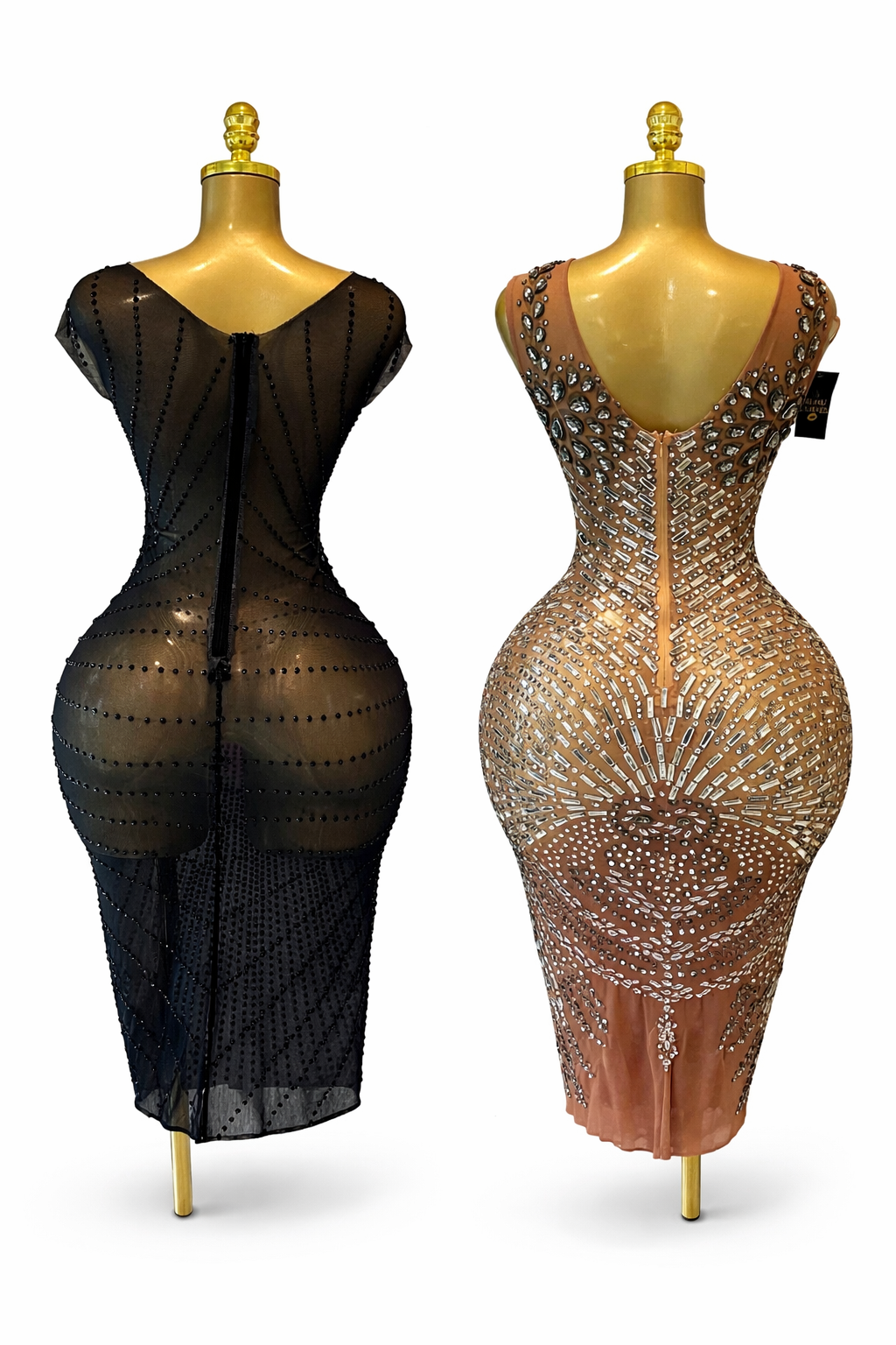 The Contour Crystal Body Dress