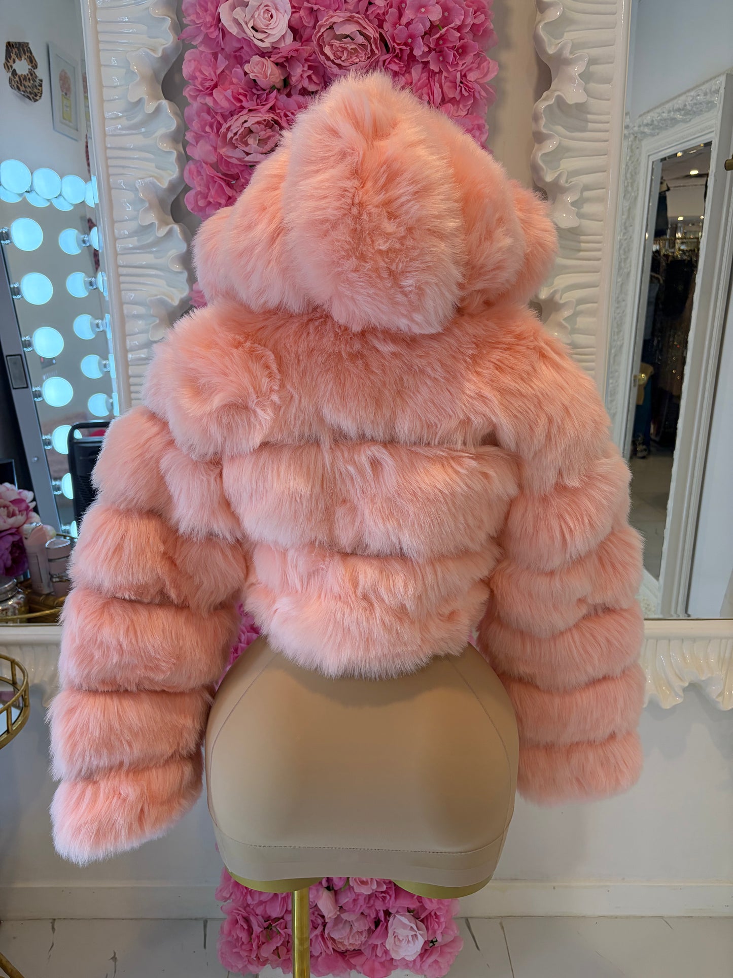 Fluffy Bomber Jacket