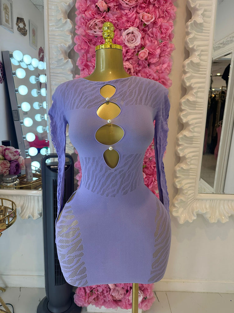 Lavender Haze Mini Dress