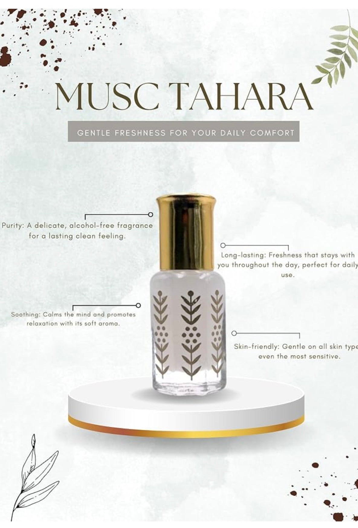 Musk Tahara intimate perfume oil 6ML