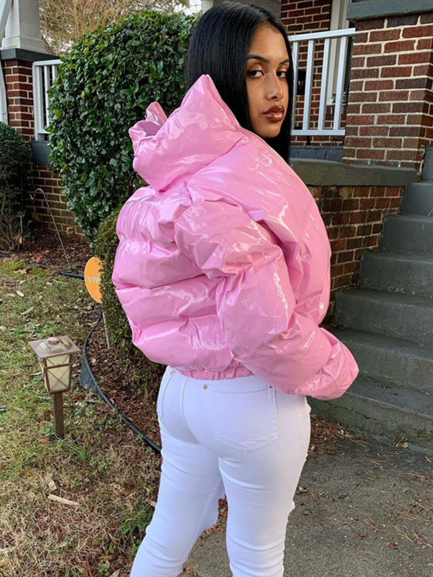 Cropped Puffer Jacket