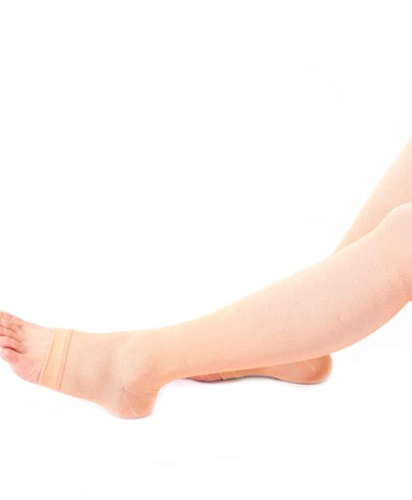 Open Toe Knee-High Medical Compression Stockings