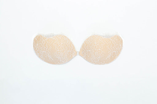 Backless Strapless Stick-On Lace Bra