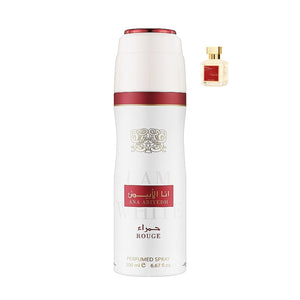 Ana Abiyedh Rouge by Lattafa Perfumed Body Spray, 200ml