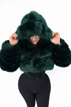 Fluffy Bomber Jacket