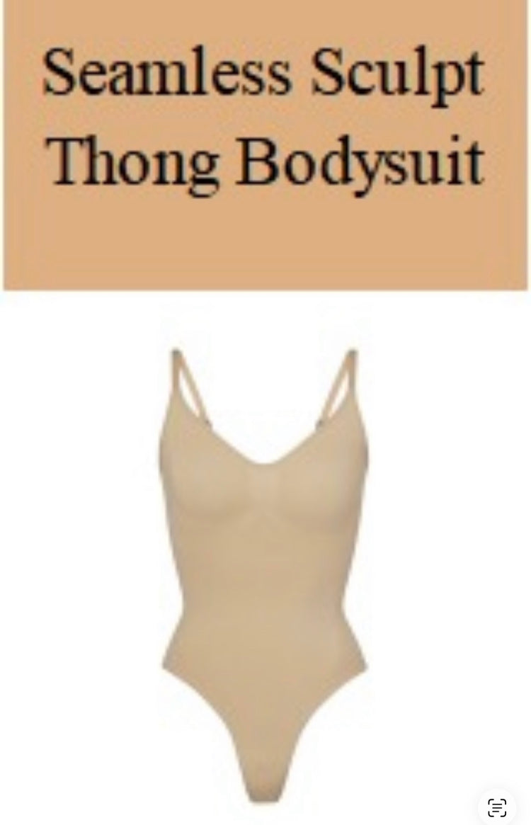 Seamless Sculpt Thong Bodysuit
