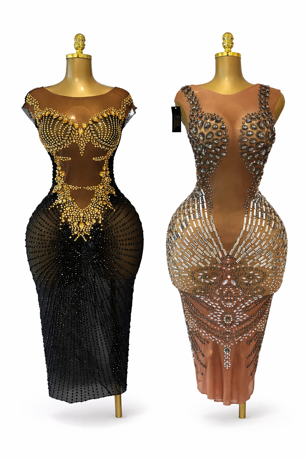 The Contour Crystal Body Dress