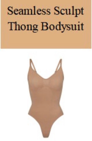Seamless Sculpt Thong Bodysuit
