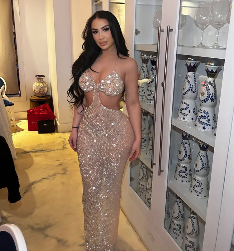 Blush Sparkle Dress