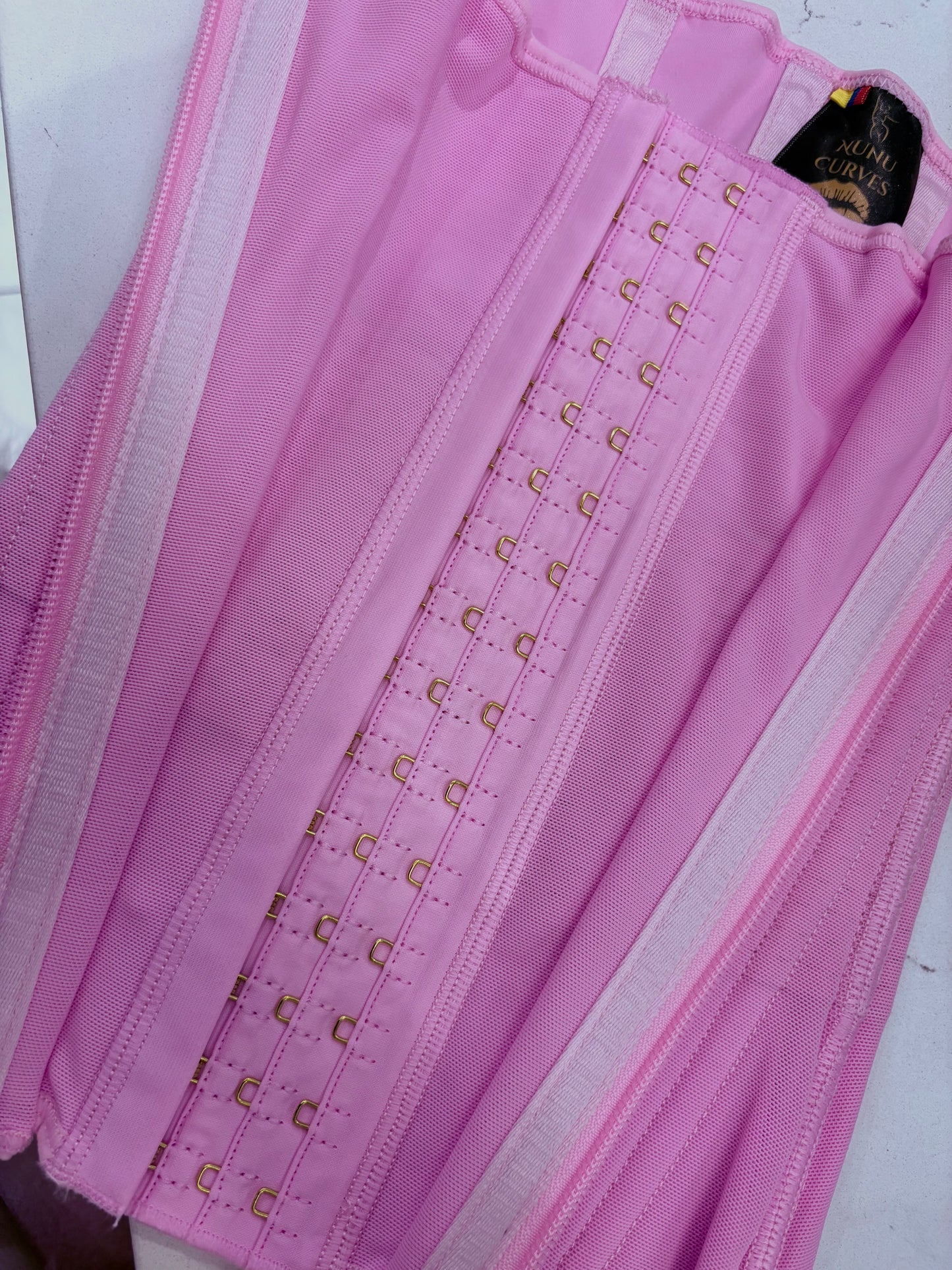 Baby Pink Hour Glass Corset