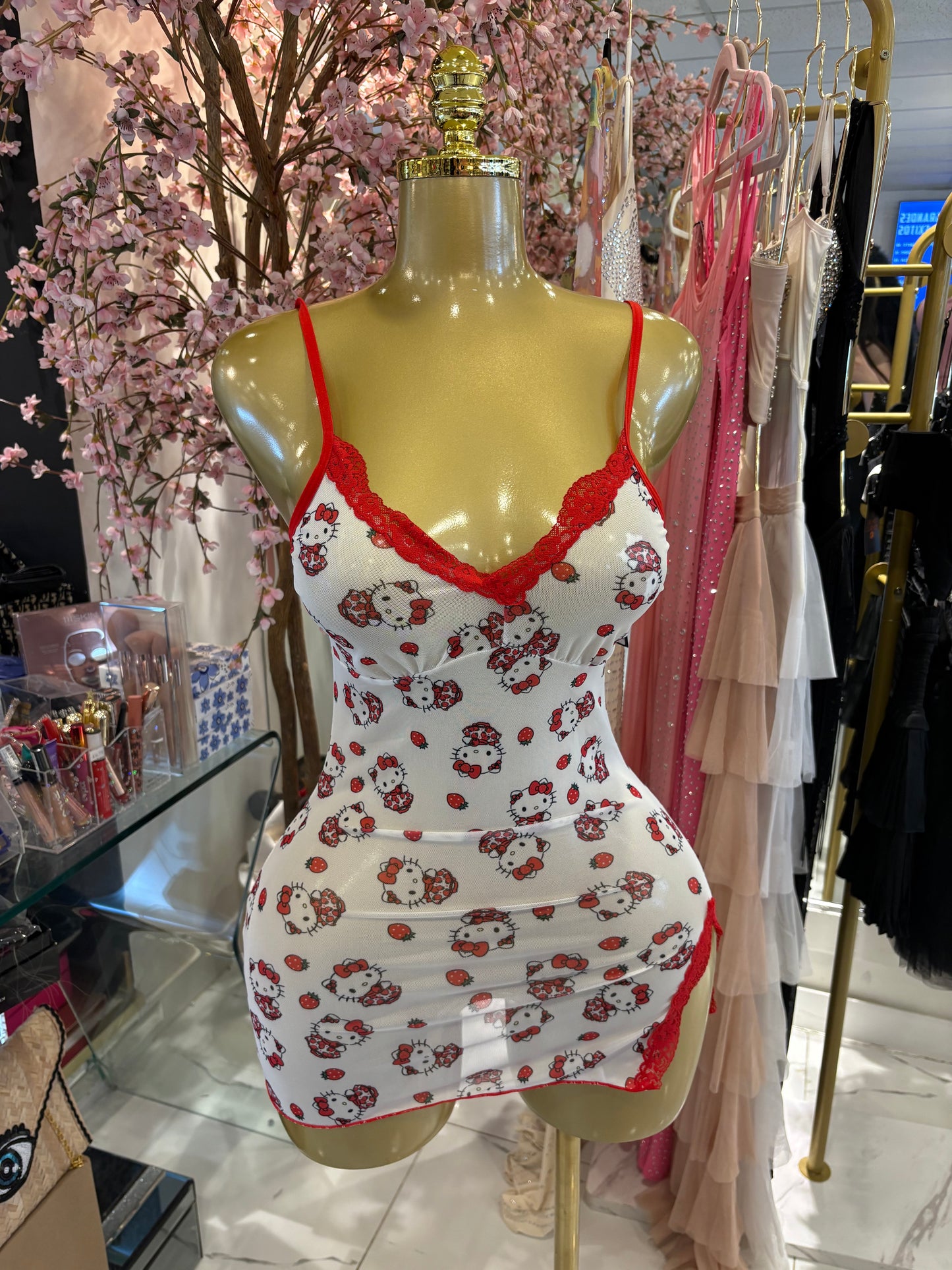 Sheer Hello Kitty Pj