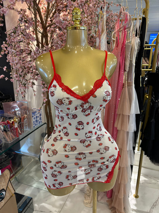 Sheer Hello Kitty Pj