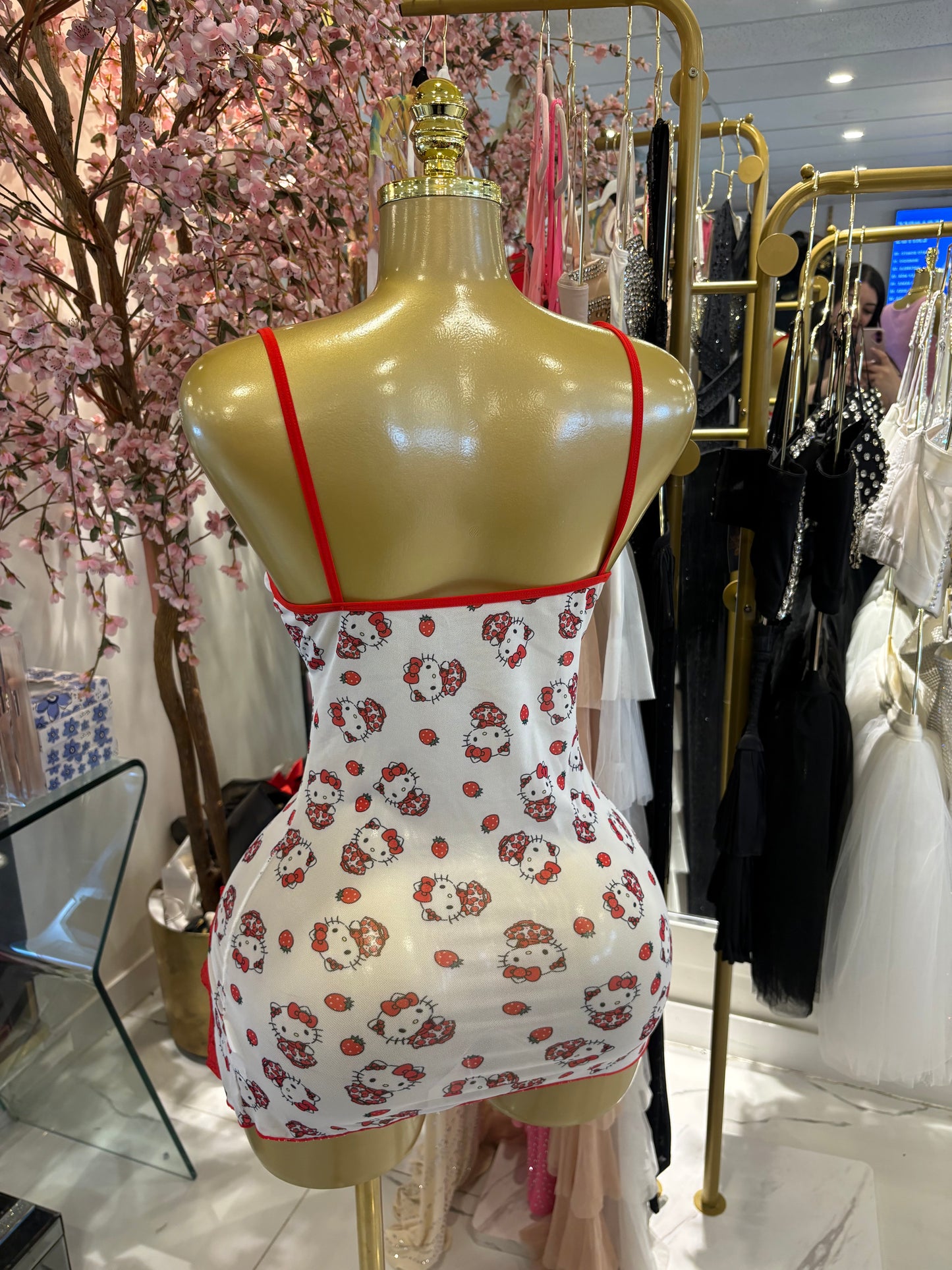 Sheer Hello Kitty Pj