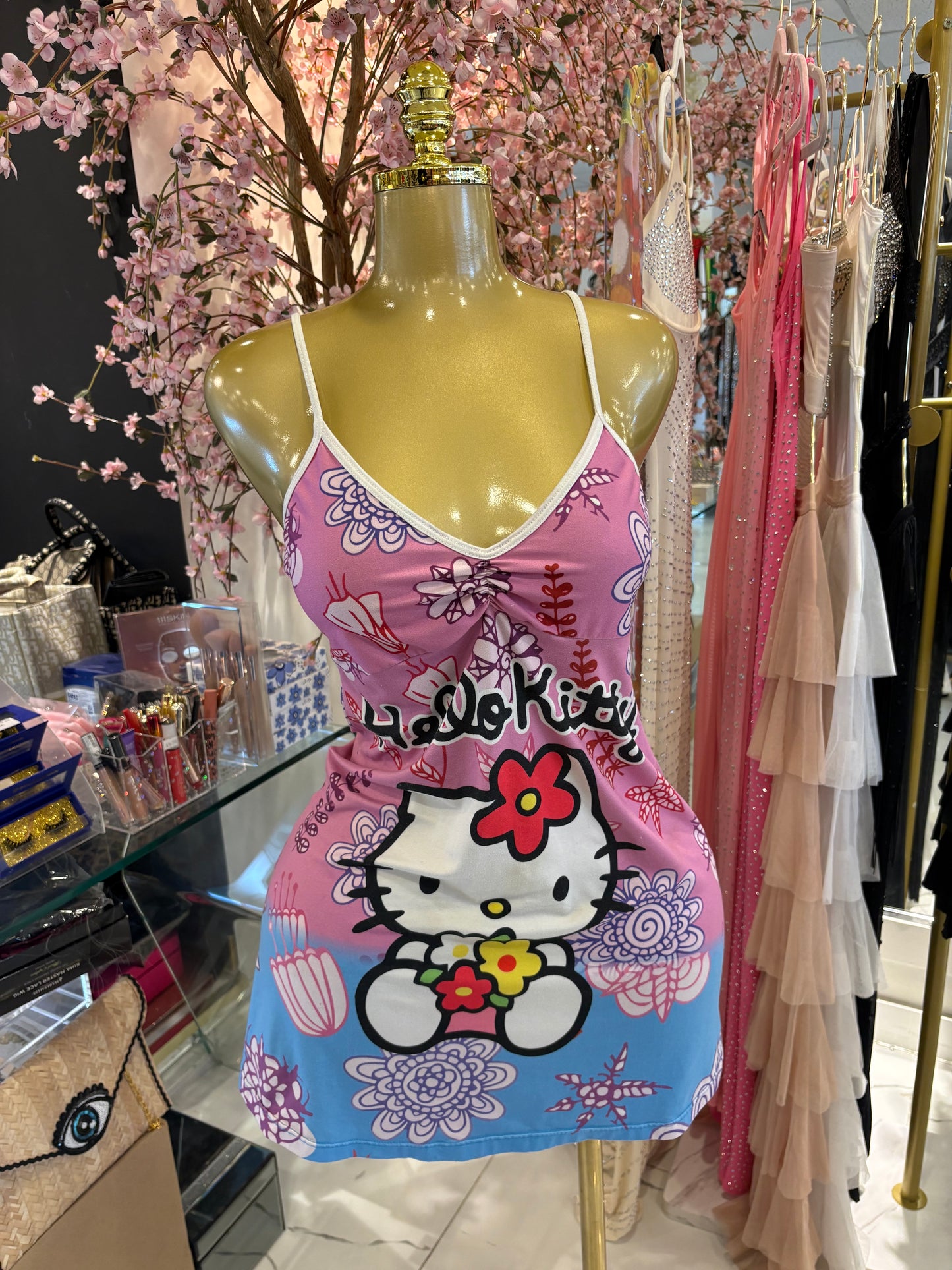 Pink & Blue Kitty Pj