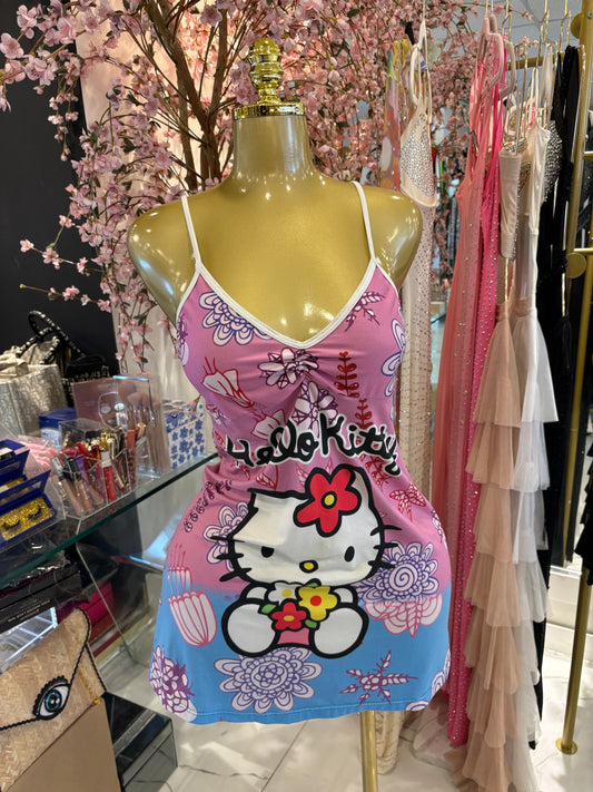 Pink & Blue Kitty Pj