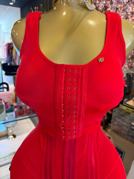 Red Compression Bra