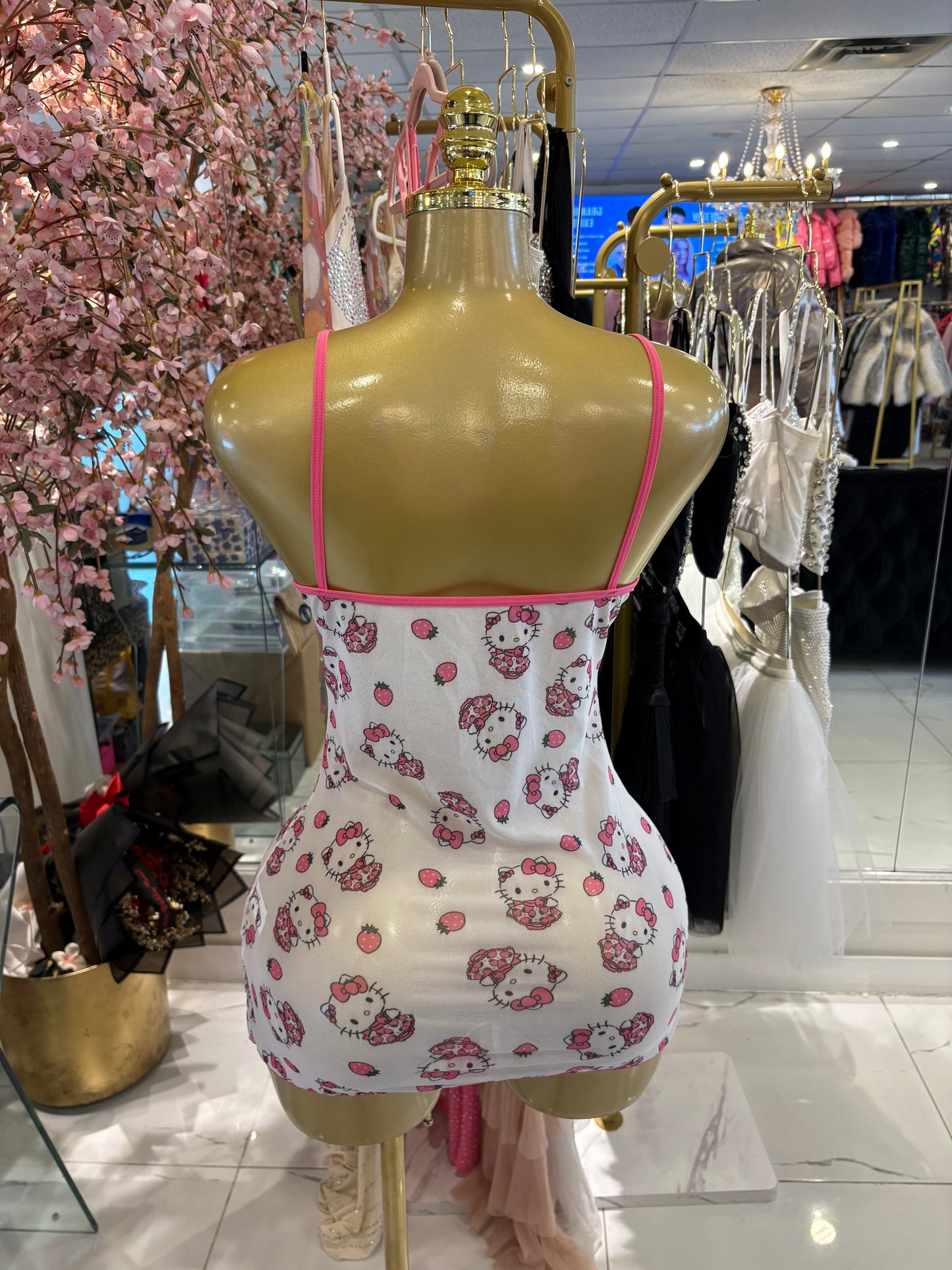 Sheer Hello Kitty Pj