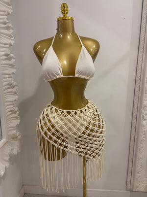 3 Piece Crotchet Bikini Set