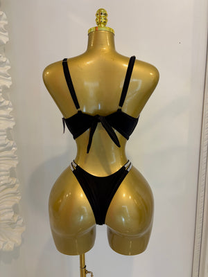Push-Up Bedazzled Bikini Set