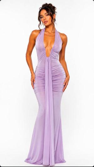 House of Curves Gown in lilac