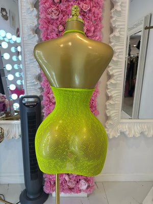 Electric Mini Dress