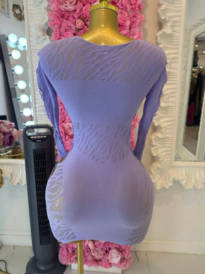 Lavender Haze Mini Dress